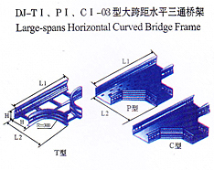 dj-tI、pI、cI-03型大跨距水平三通橋架
